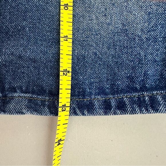 Tommy Bahama girls Jean skirt button-down front with ruffle size 10/12 - Picture 5 of 5